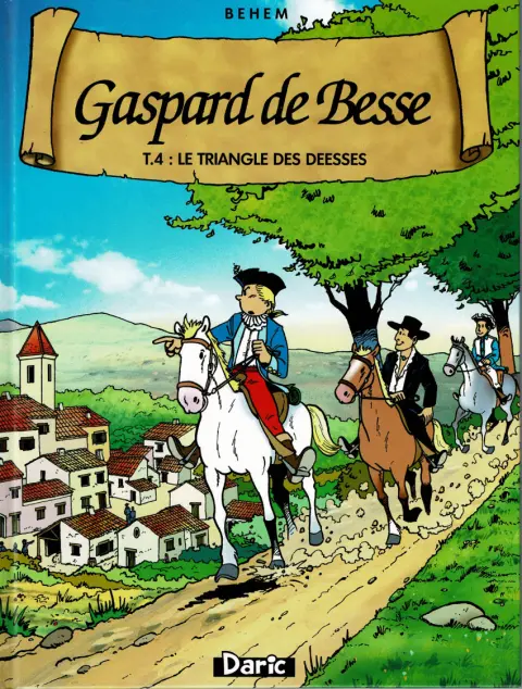 Couverture de l'album Gaspard de Besse Tome 4 Le triangle des déesses