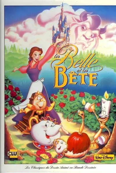 Les Classiques du dessin animé en bande dessinée Tome 6 La Belle et la Bête