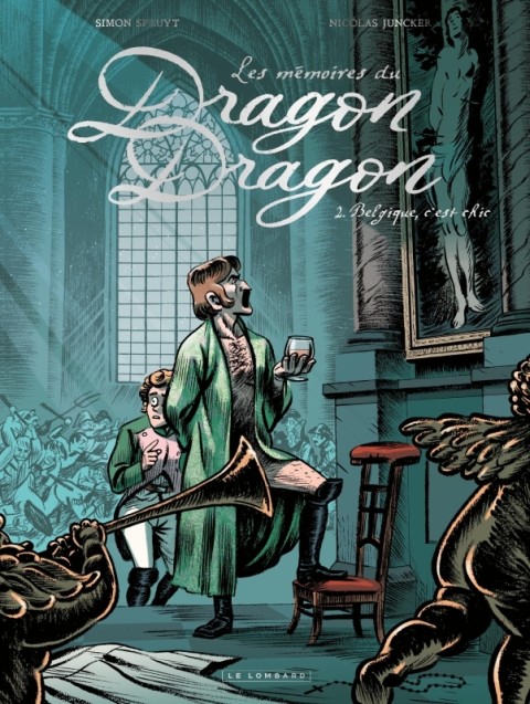 Couverture de l'album Les mémoires du Dragon Dragon Belgique, c'est chic