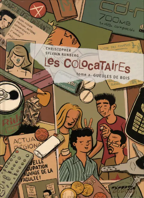 Les Colocataires Tome 2 Gueules de bois