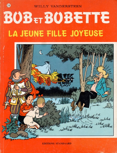 Couverture de l'album Bob et Bobette Tome 210 La jeune fille joyeuse