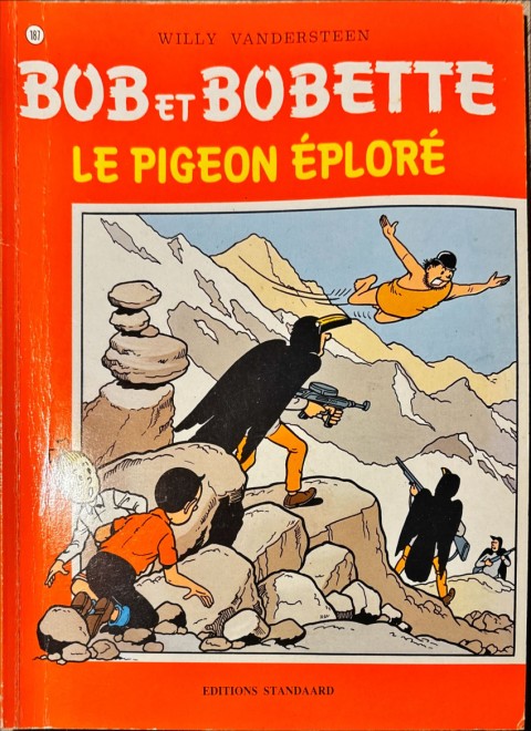 Couverture de l'album Bob et Bobette Tome 187 Le pigeon éploré