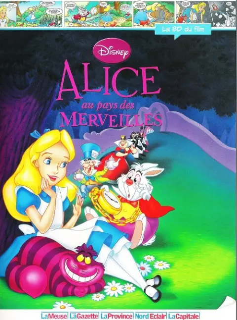 Disney - La BD du film Tome 6 Alice au pays des merveilles