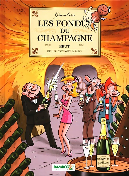 Les Fondus du vin Tome 4 Les fondus du champagne