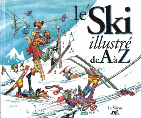 Couverture de l'album de A à Z Le Ski illustré de A à Z