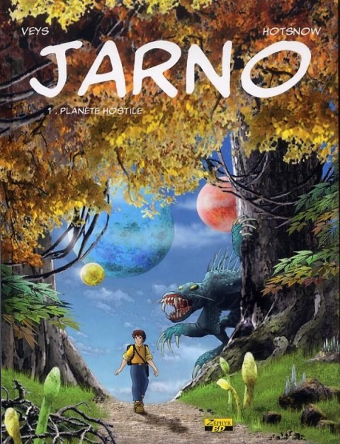 Couverture de l'album Jarno Tome 1 Planète hostile