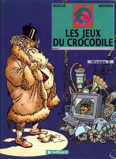 Couverture de l'album Les Jeux du crocodile Tome 2 Niveau 2