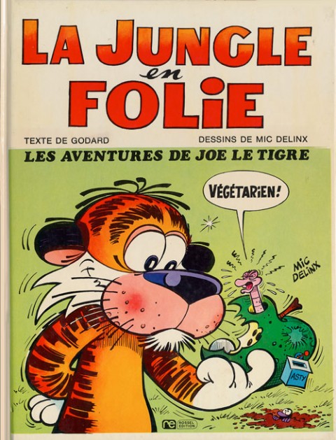 Couverture de l'album La Jungle en folie Tome 1 Les aventures de Joe le tigre