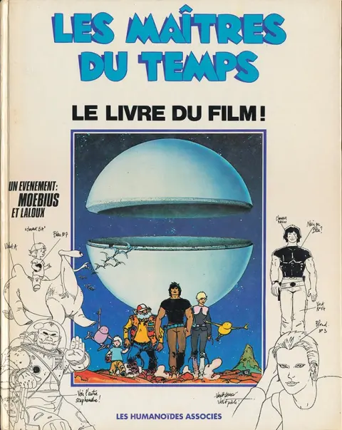 Les Maîtres du temps Le livre du film !