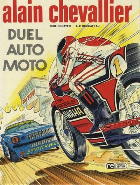 Couverture de l'album Alain Chevallier Tome 7 Duel Auto Moto