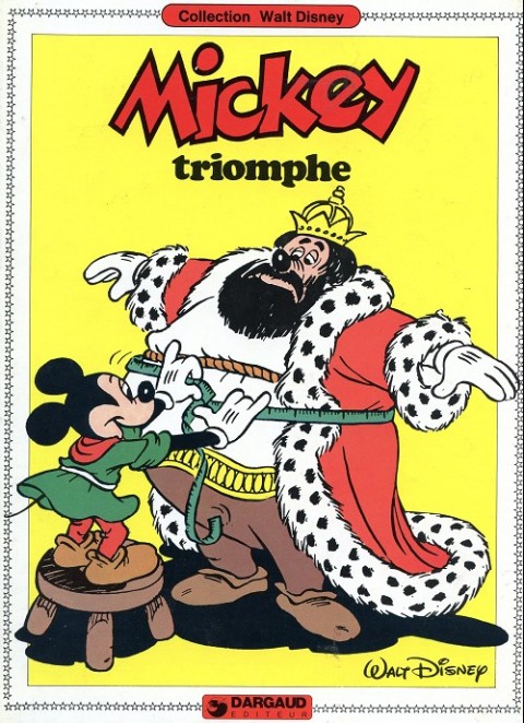 Couverture de l'album Mickey Tome 2 Mickey triomphe