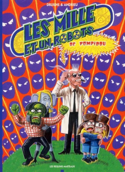 Couverture de l'album Monsieur Pabo Tome 4 Les mille et un robots de Pompidou