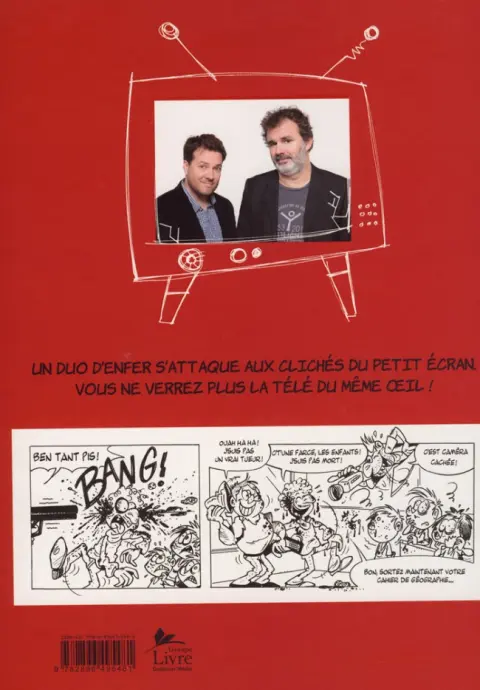 Verso de l'album Sale Canal !