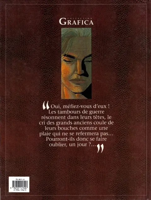 Verso de l'album Santiag Tome 3 Rouge... comme l'éternité