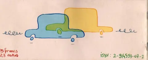 Verso de l'album Le Savant qui fabriquait des voitures transparentes