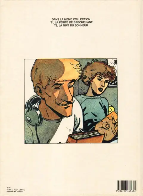 Verso de l'album Les aventures d'Anne et Charles Tome 2 La Nuit du Sonneur