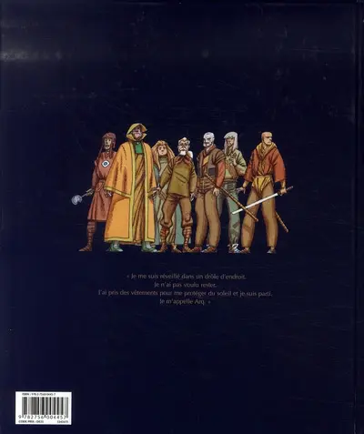 Verso de l'album Arq Tome 10 Tehos