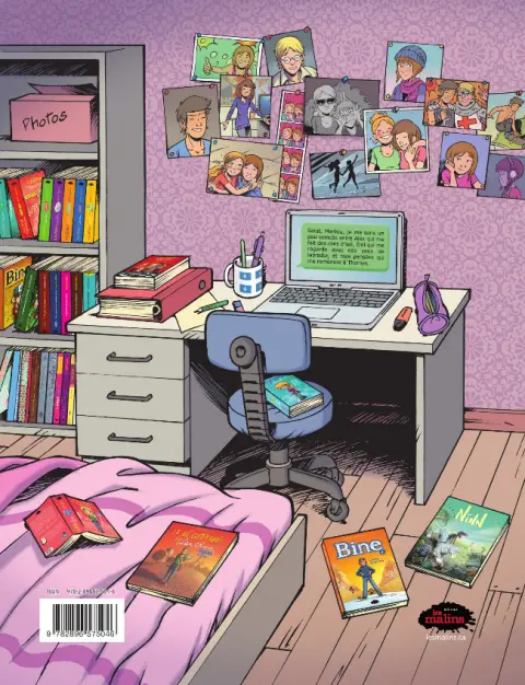 Verso de l'album La Vie compliquée de Léa Olivier Tome 4 Angoisses