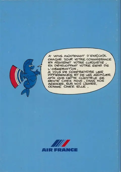Verso de l'album Le Voyage de Monsieur Gulliver
