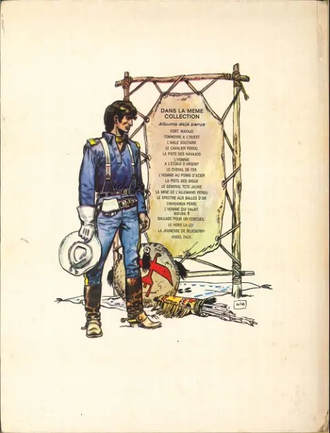 Verso de l'album Blueberry Tome 10 Général Tête Jaune