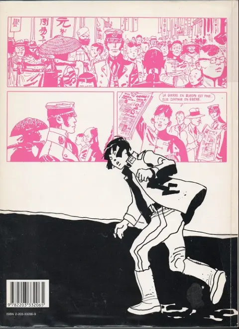 Verso de l'album Corto Maltese Tome 4 Corto Maltese en Sibérie