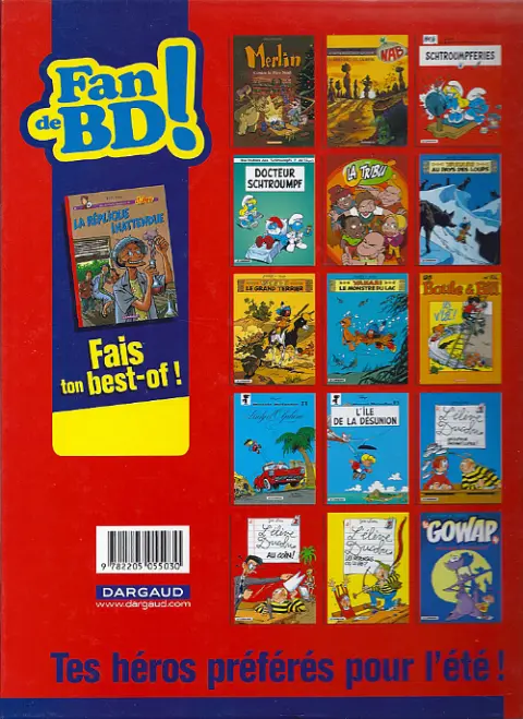 Verso de l'album Une épatante aventure de Jules Tome 2 La réplique inattendue