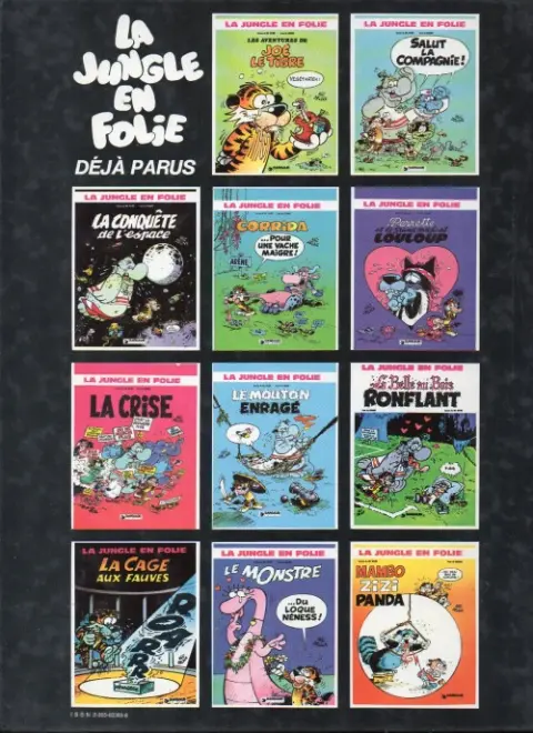 Verso de l'album La Jungle en folie Tome 7 Le mouton enragé