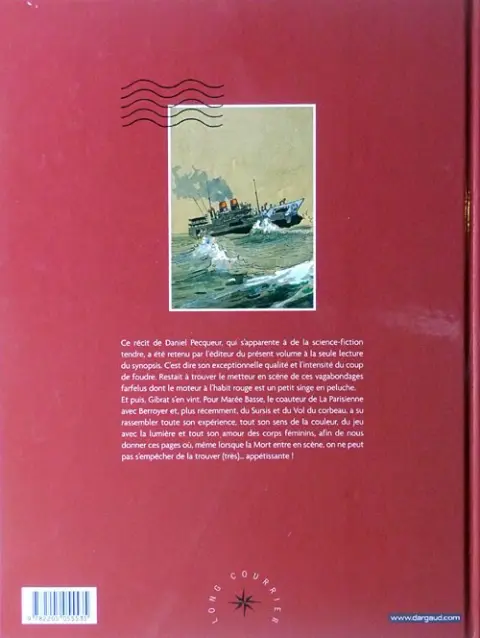 Verso de l'album Marée Basse