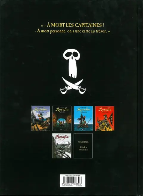 Verso de l'album Ratafia Tome 4 Dans des coinstots bizarres