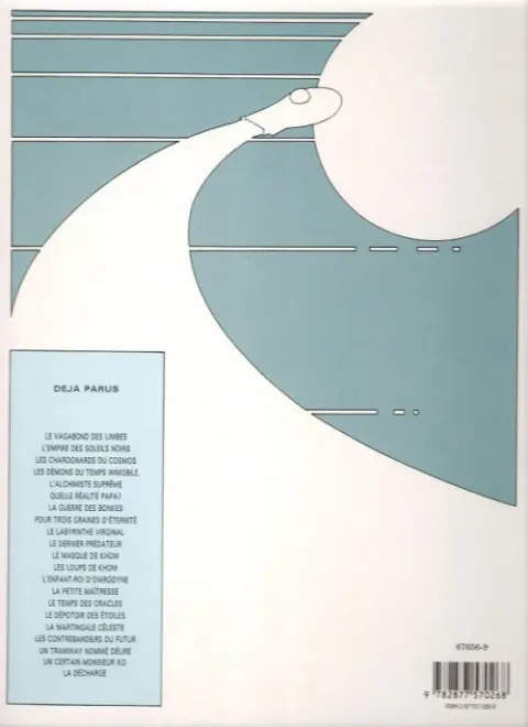 Verso de l'album Le Vagabond des Limbes Tome 4 Les démons du temps immobile