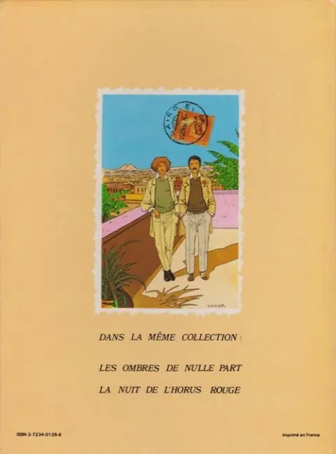 Verso de l'album Victor Billetdoux Tome 1 La pyramide oubliée
