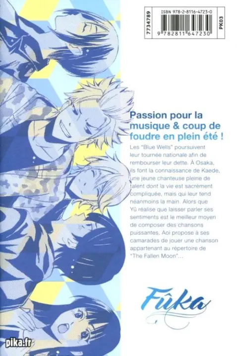 Verso de l'album Fûka 14