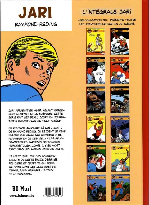 Verso de l'album Jari Tome 11 Jari mène l'enquête 1