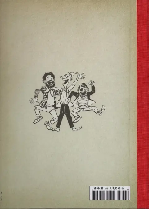 Verso de l'album Les Pieds Nickelés - La collection Tome 107 Les Pieds Nickelés chez Zigomar II
