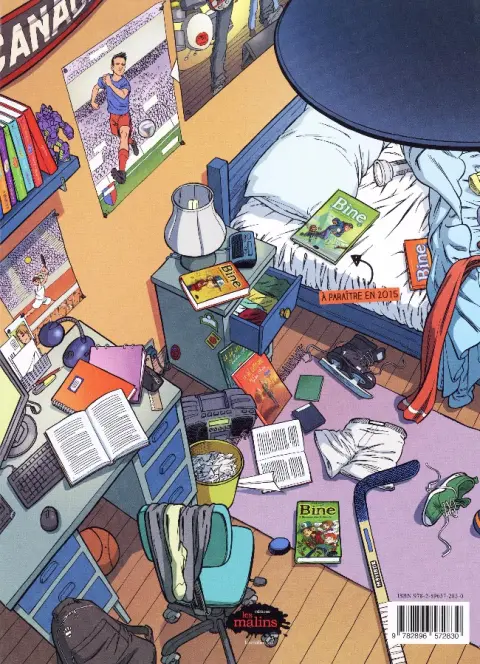 Verso de l'album Bine Tome 1 L'affaire est pet shop
