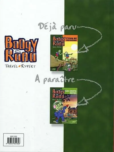 Verso de l'album Boogy & Rana Tome 4 La fièvre du mardi soir