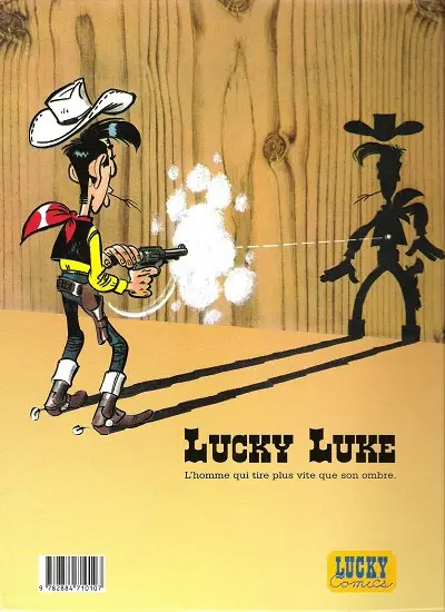 Verso de l'album Lucky Luke Tome 34 Dalton City