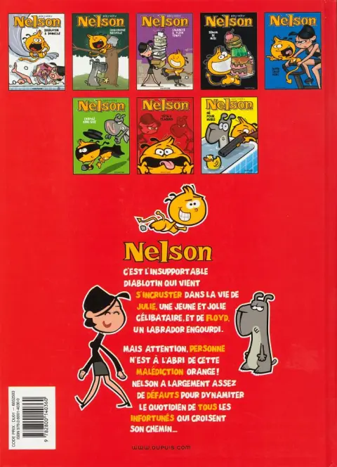 Verso de l'album Nelson Tome 7 Tête à claques