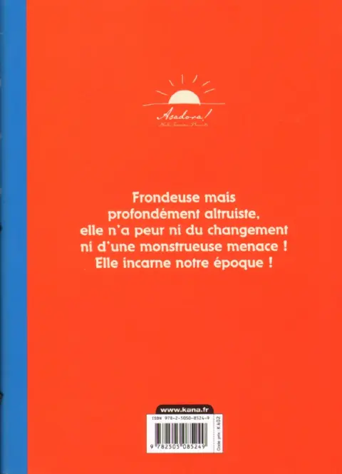Verso de l'album Asadora ! 1