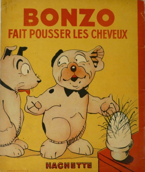 Verso de l'album Bonzo Tome 8 Bonzo fait pousser les cheuveux