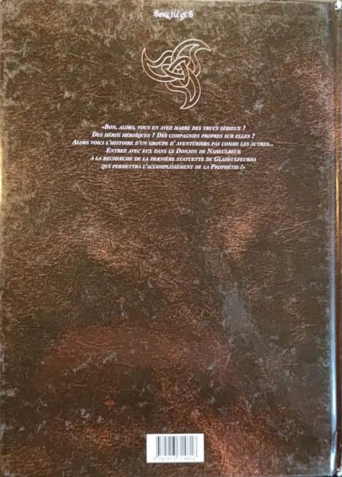 Verso de l'album Le Donjon de Naheulbeuk Tome 2 Première saison, partie 2