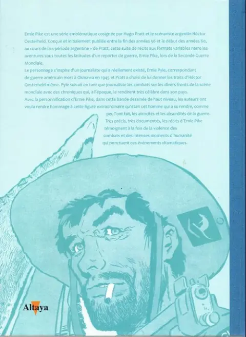 Verso de l'album Tout Pratt Tome 38 Ernie Pike 5
