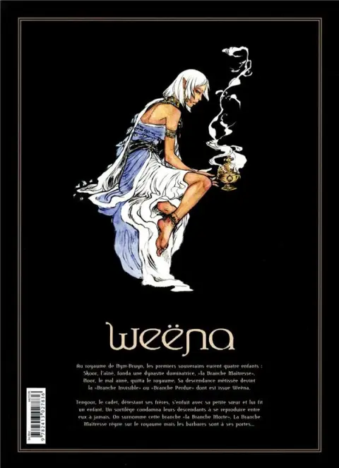 Verso de l'album Weëna L'intégrale - Tomes 1 à 4