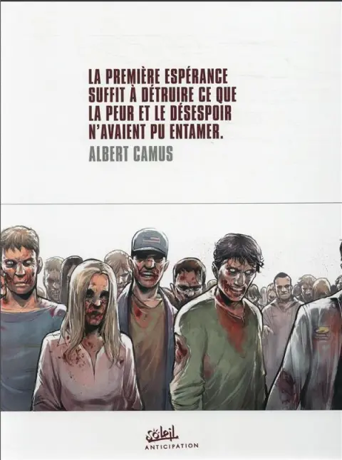 Verso de l'album Zombies Néchronologies L'intégrale