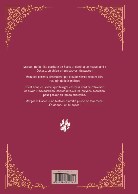 Verso de l'album Margot et Oscar Pluche / Margot et Oscar Tomes 1 à 3