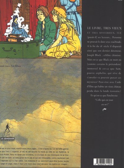 Verso de l'album Les Chroniques de Panchrysia Tome 1 L'envol