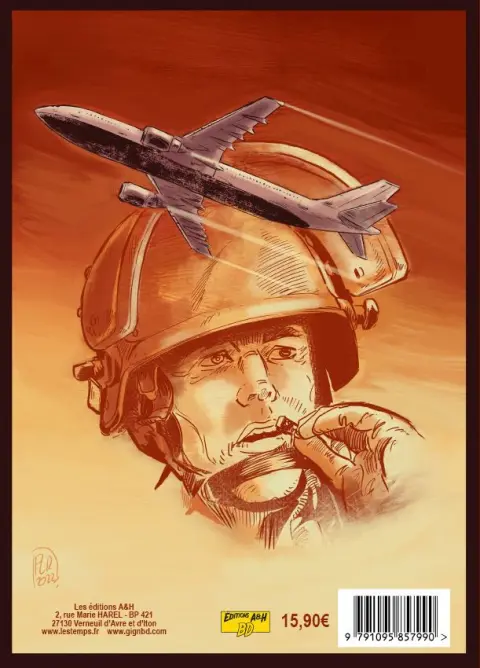Verso de l'album GIGN la BD 4 Marignane