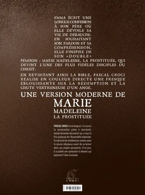 Verso de l'album Christ