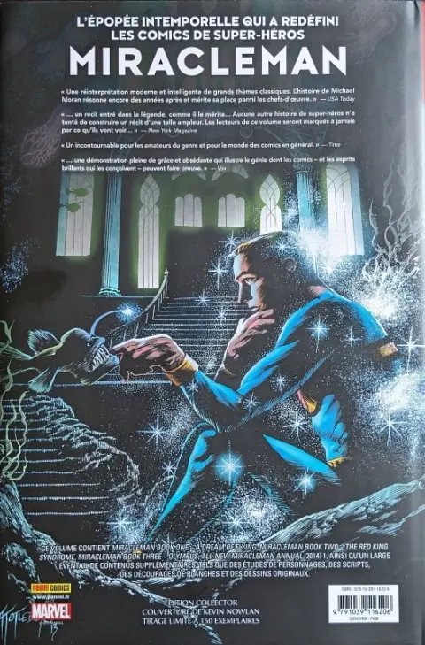 Verso de l'album Miracleman