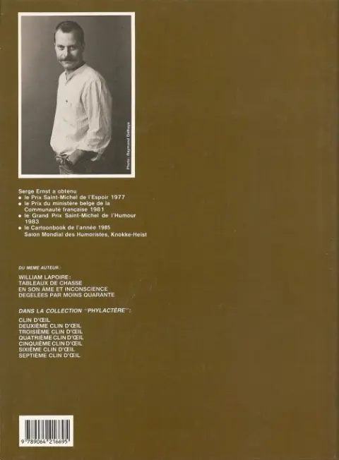 Verso de l'album Clin d'Œil Tome 8 Huitième Clin d'Œil